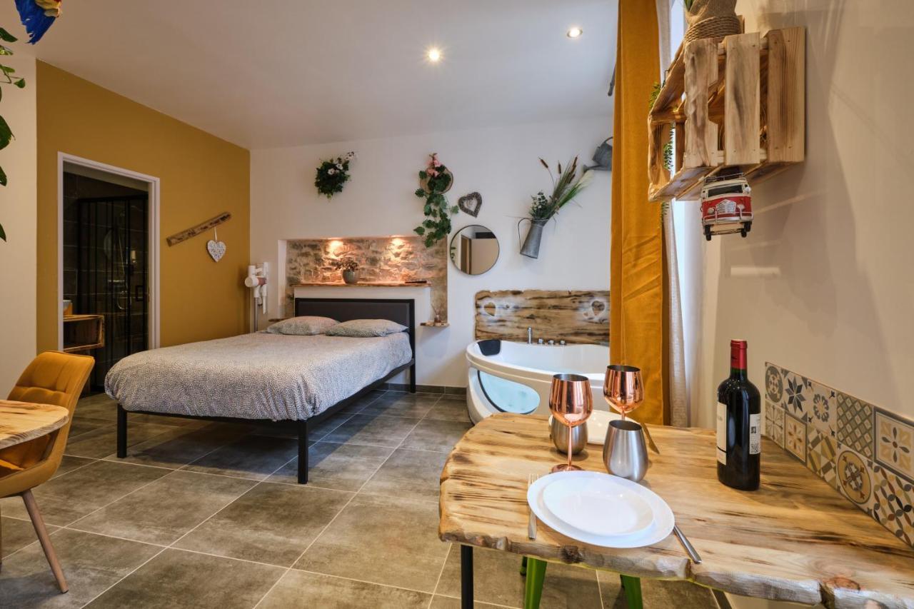 Place Carnot - Studio Tout Equipe Avec Jacuzzi Proche Toutes Commodites Carcassone Kültér fotó